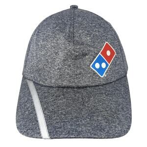 Domino's Gear Strapback Baseball Cap Blue One Size Adjustable Vented Holes